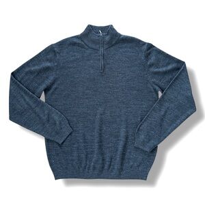 Vroom & Dreesmann Sweater Black Label Collection Mock Neck Men’s